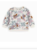 Souris Mini Souris Mini, Baby Girls Quilted Sweatshirt