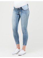 Seraphine, Marcus, Organic Cotton Over Bump Maternity Dark Blue Jeans -  Steveston Village Maternity