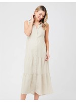 Ripe Maternity Ripe Maternity, Tracy Tiered Dress In Natural