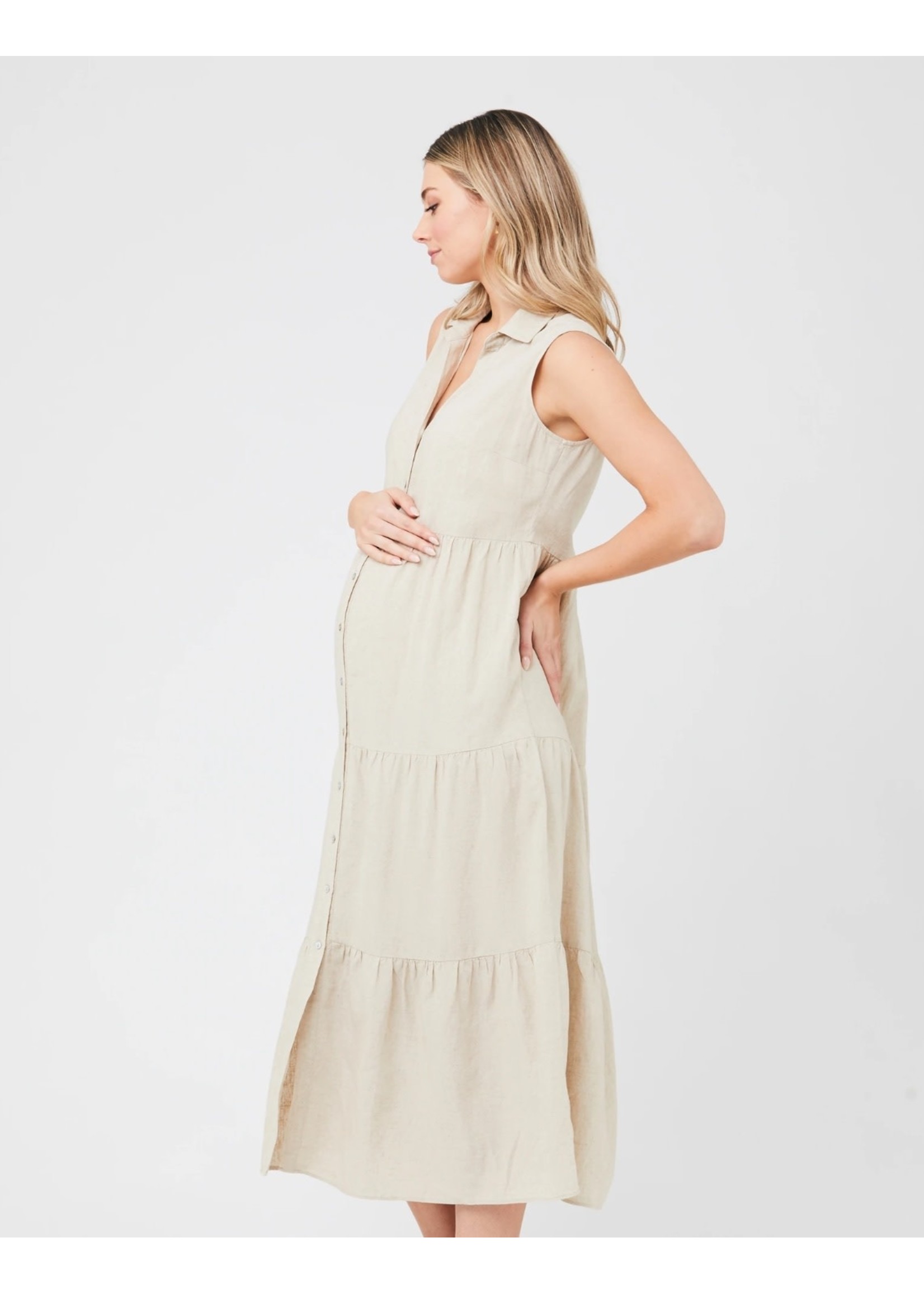 Ripe Maternity Ripe Maternity, Tracy Tiered Dress || Natural