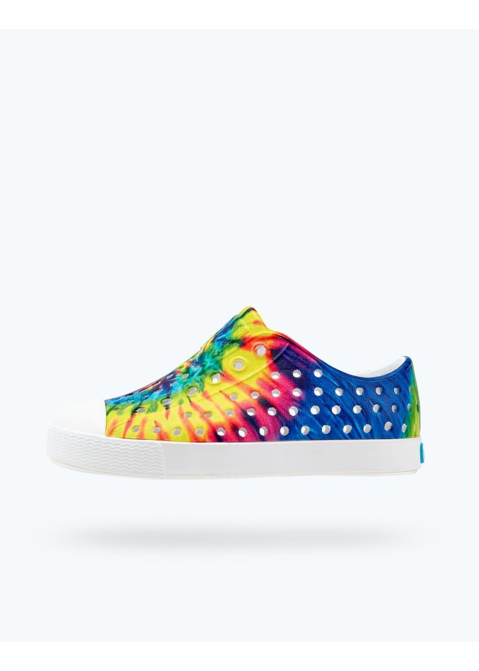 Native Shoes Native Shoes, Jefferson Youth / Junior in  Neon Multi Tie Dye Print
