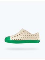 Native Shoes Native Shoes, Jefferson Youth / Junior in Bone White/ Picnic Green