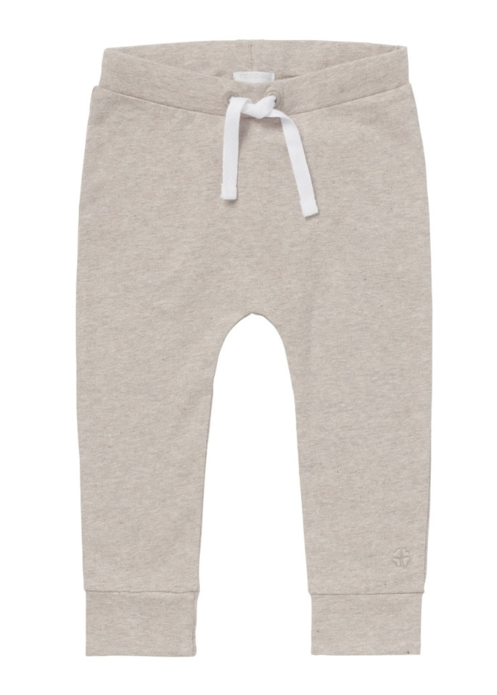 Noppies Kids Noppies Kids, Melissa Jersey Pants || Taupe Melange