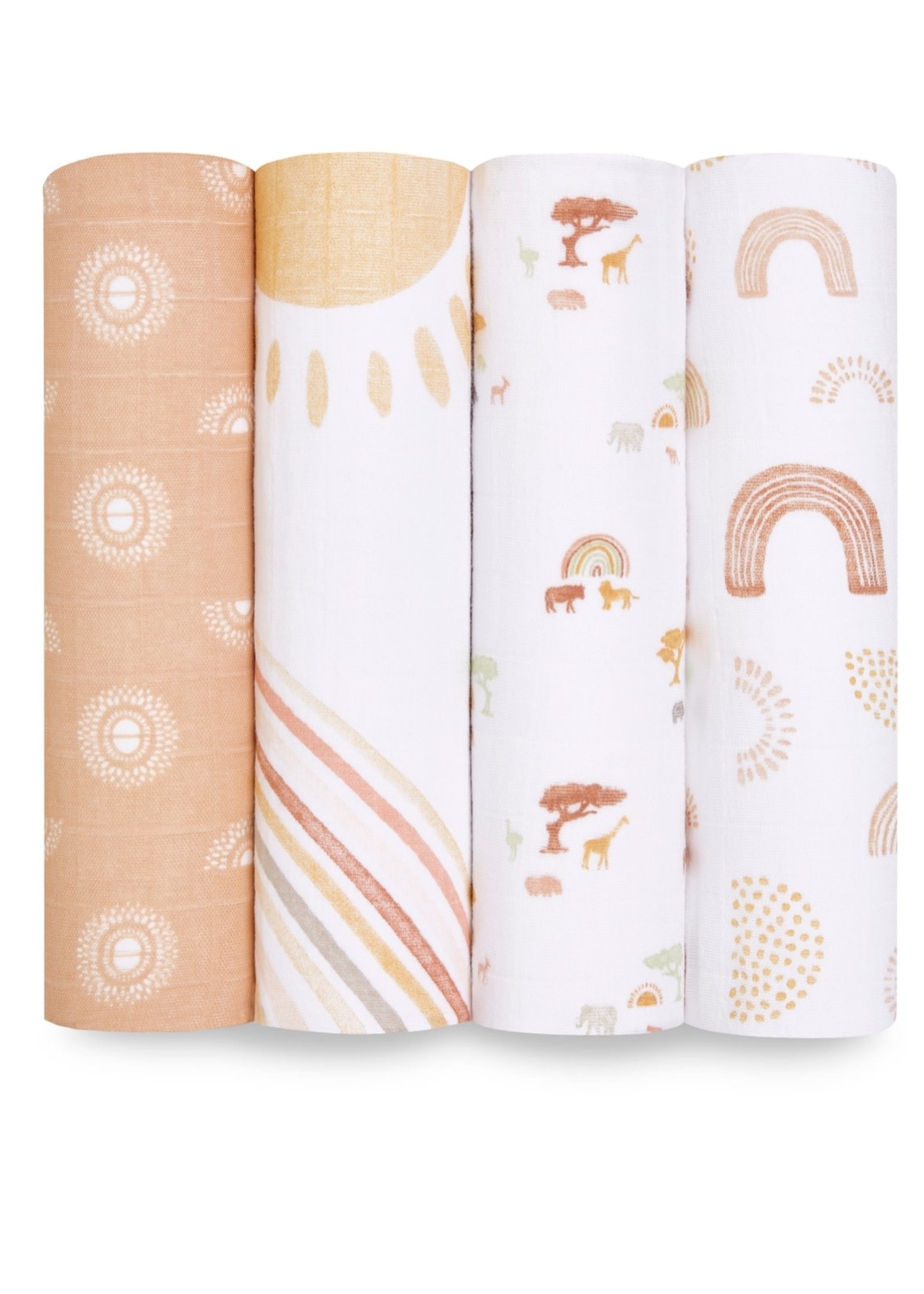 Aden + Anais aden+anais, Keep Rising  47" Classic Swaddle Set 4-pack