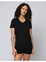 Petit Lem Petit Lem, Women's Black Short PJ Set