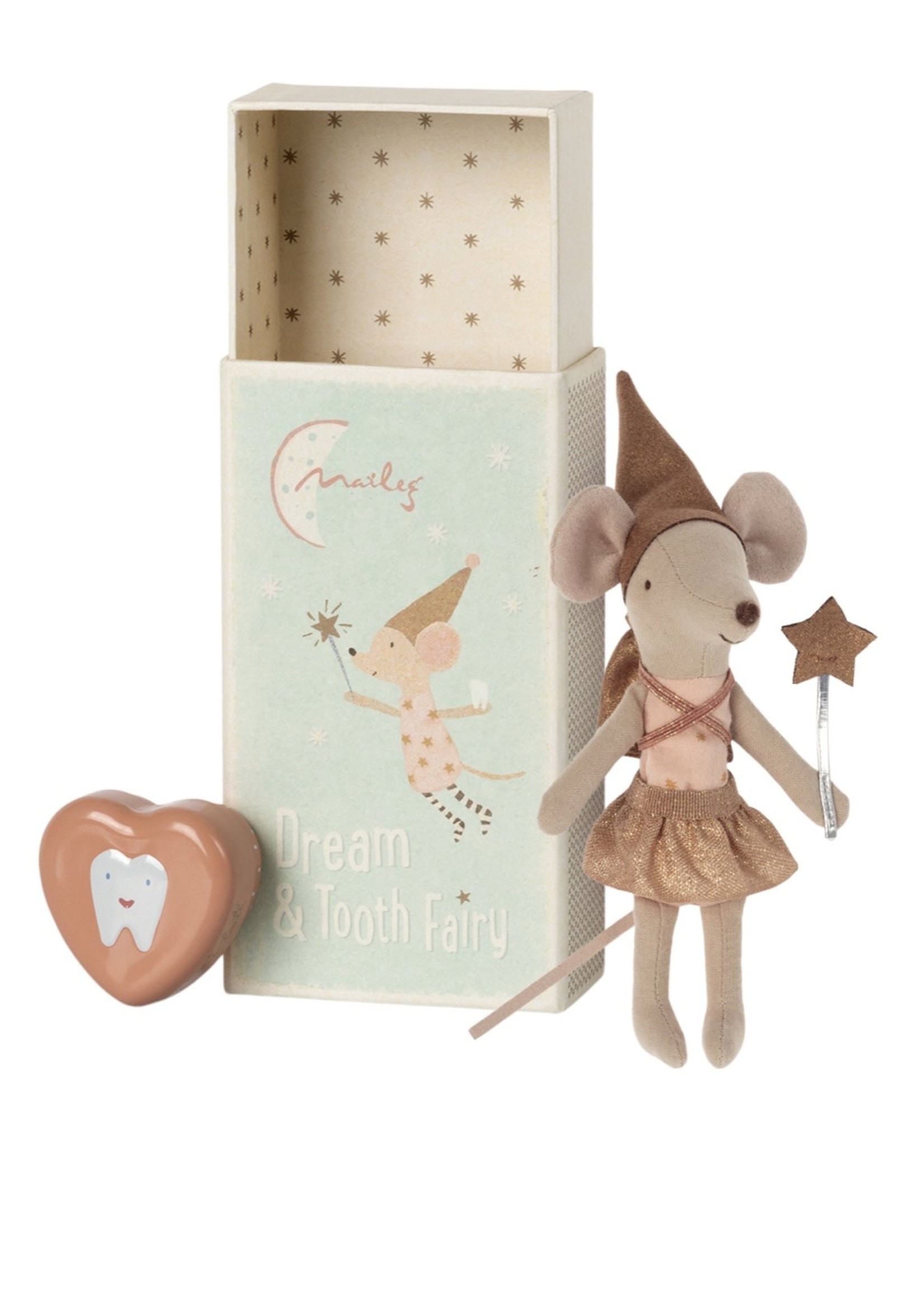 Maileg Maileg, Tooth Fairy Mouse, Rose