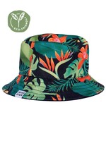 Headster Kids Headster Kids, Black Wild Hibiscus Bucket Hat