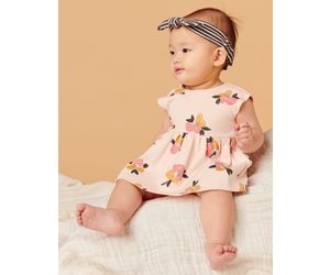 Tea Collection, Painted Floral Baby 