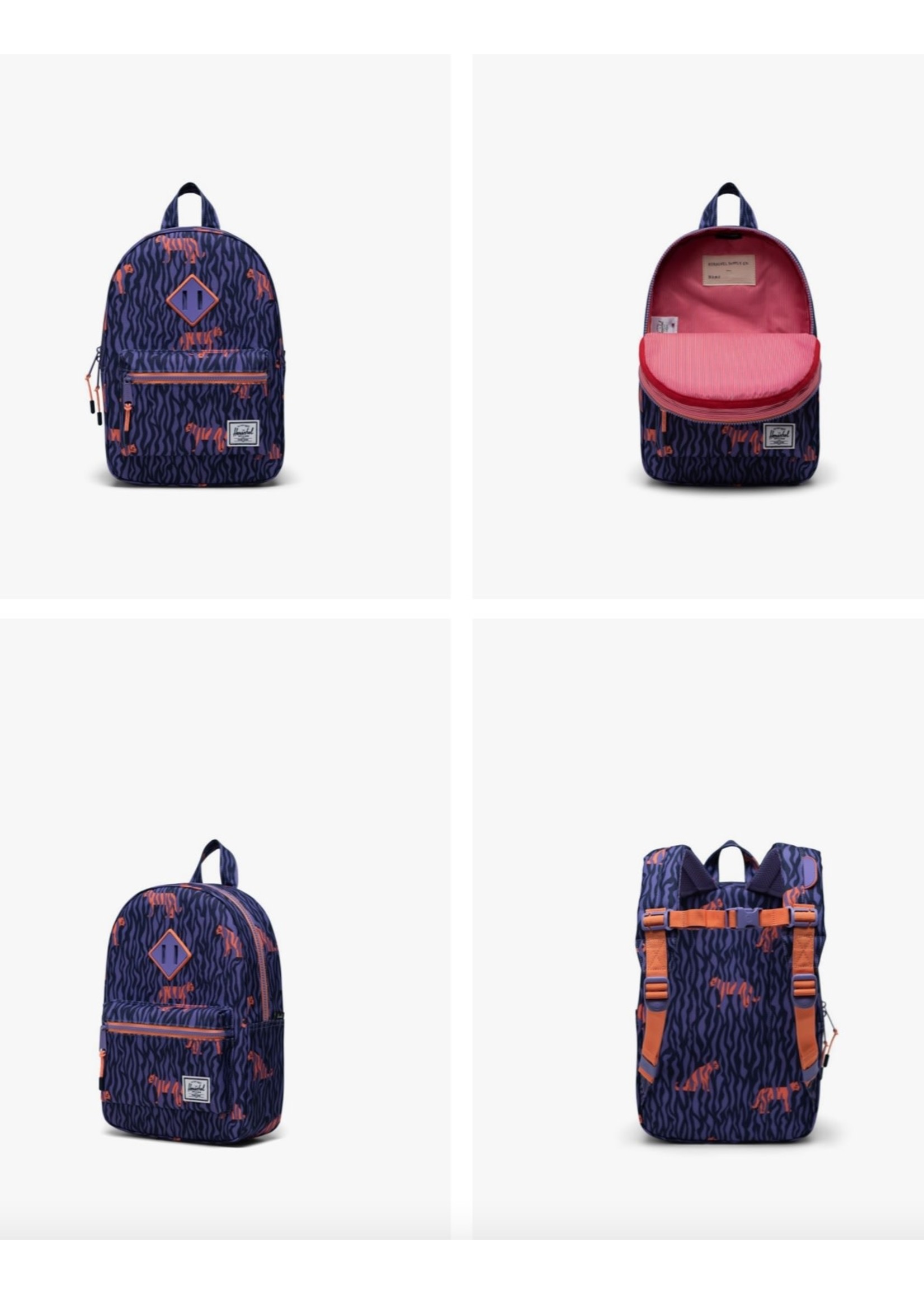 Herschel Supply Co. Herschel Supply, Heritage Backpack | Kids, Tiger Stripes, 9L