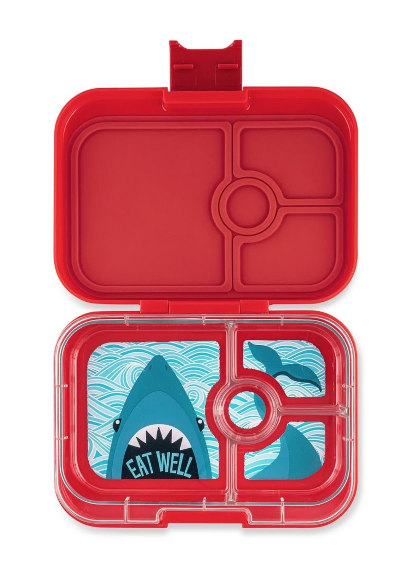 Leakproof Sandwich Friendly Bento Lunch Box - Yumbox Hazy Blue