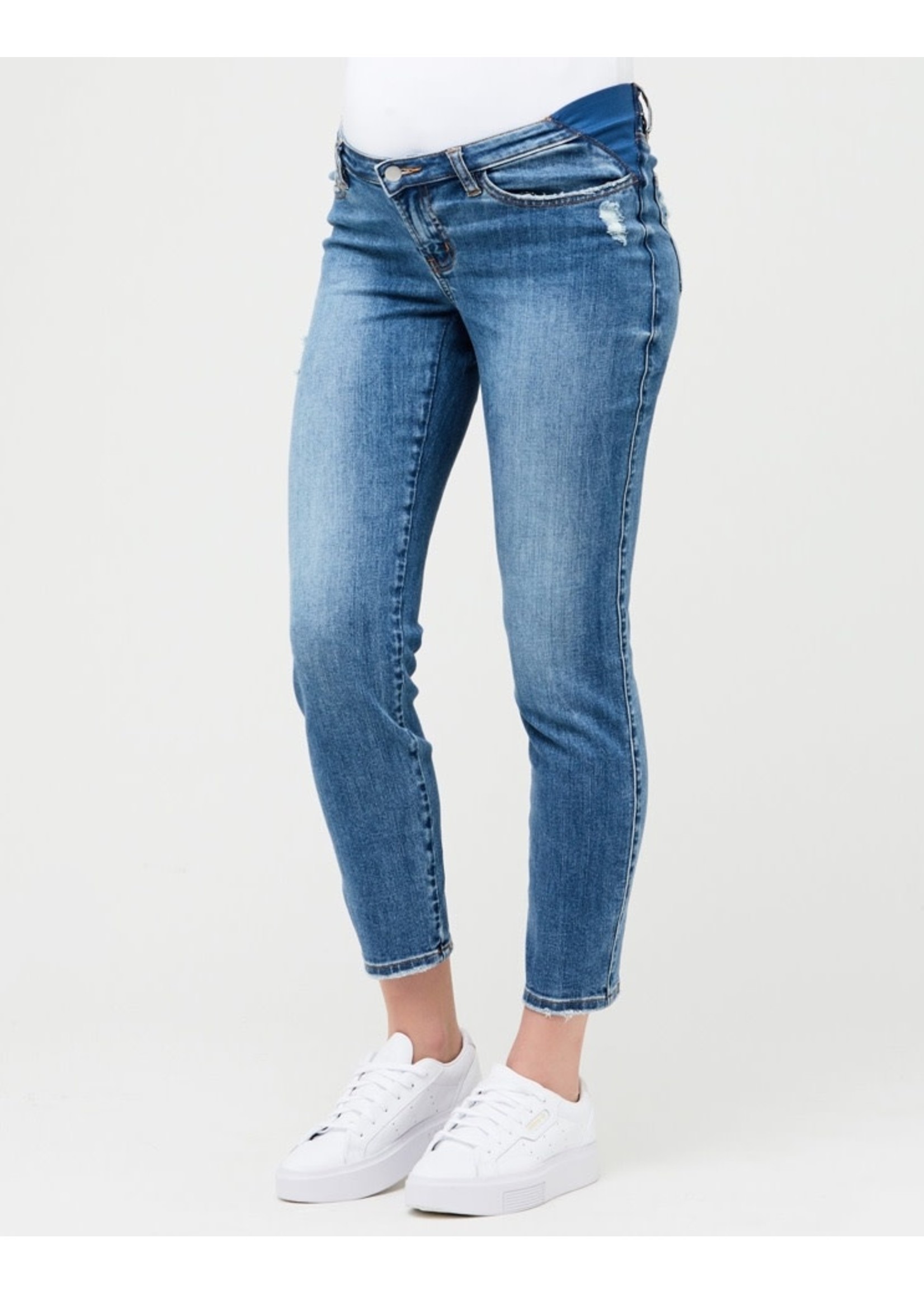 Ripe Maternity Ripe Maternity, Dylan Distressed Blue Jean