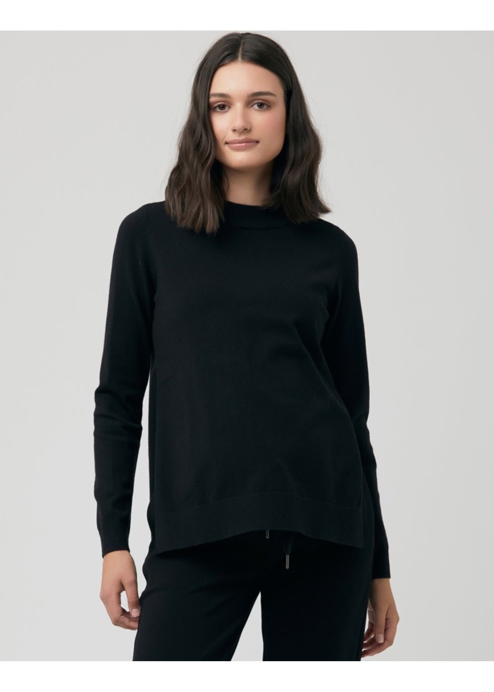 Ripe Maternity Ripe Maternity, Morgan Side Split Nursing Knit Black