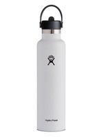 Hydro Flask Hydro Flask, 21oz Standard Mouth with Flex Straw Cap in White