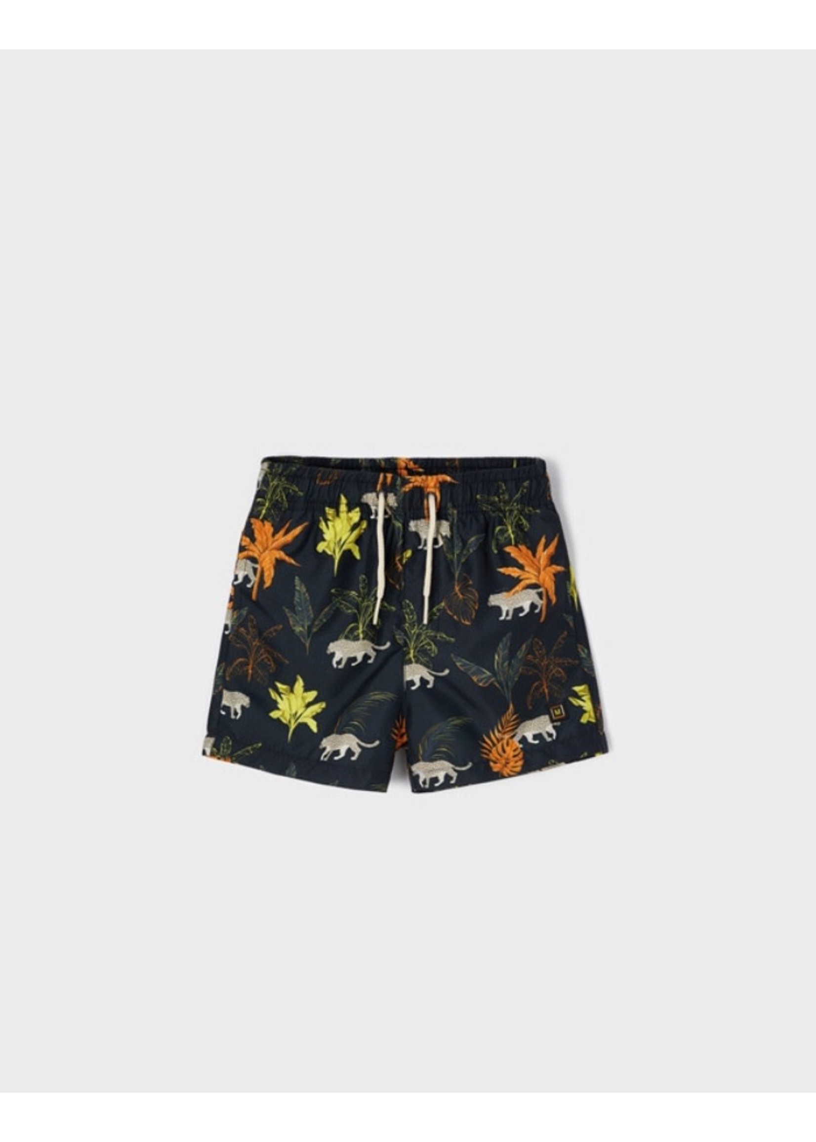 Mayoral Mayoral, ECOFRIENDS Jungle Print Bermuda Swim Shorts