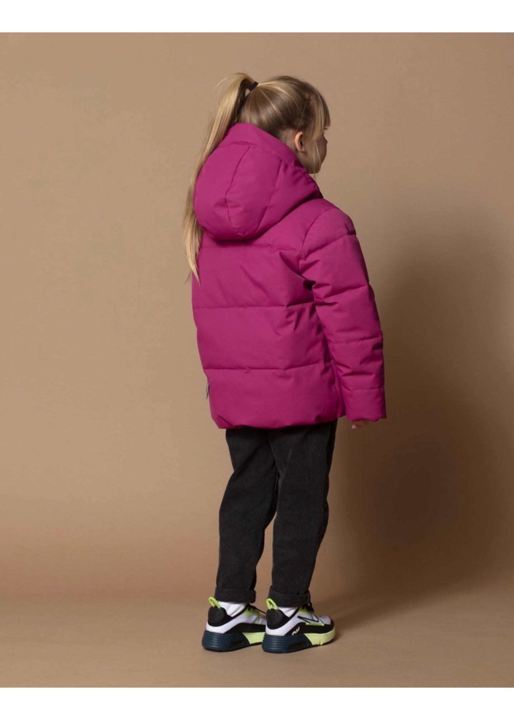 Go Soaky GOSOAKY, Dragon Eye Parka in Festival Fuchsia