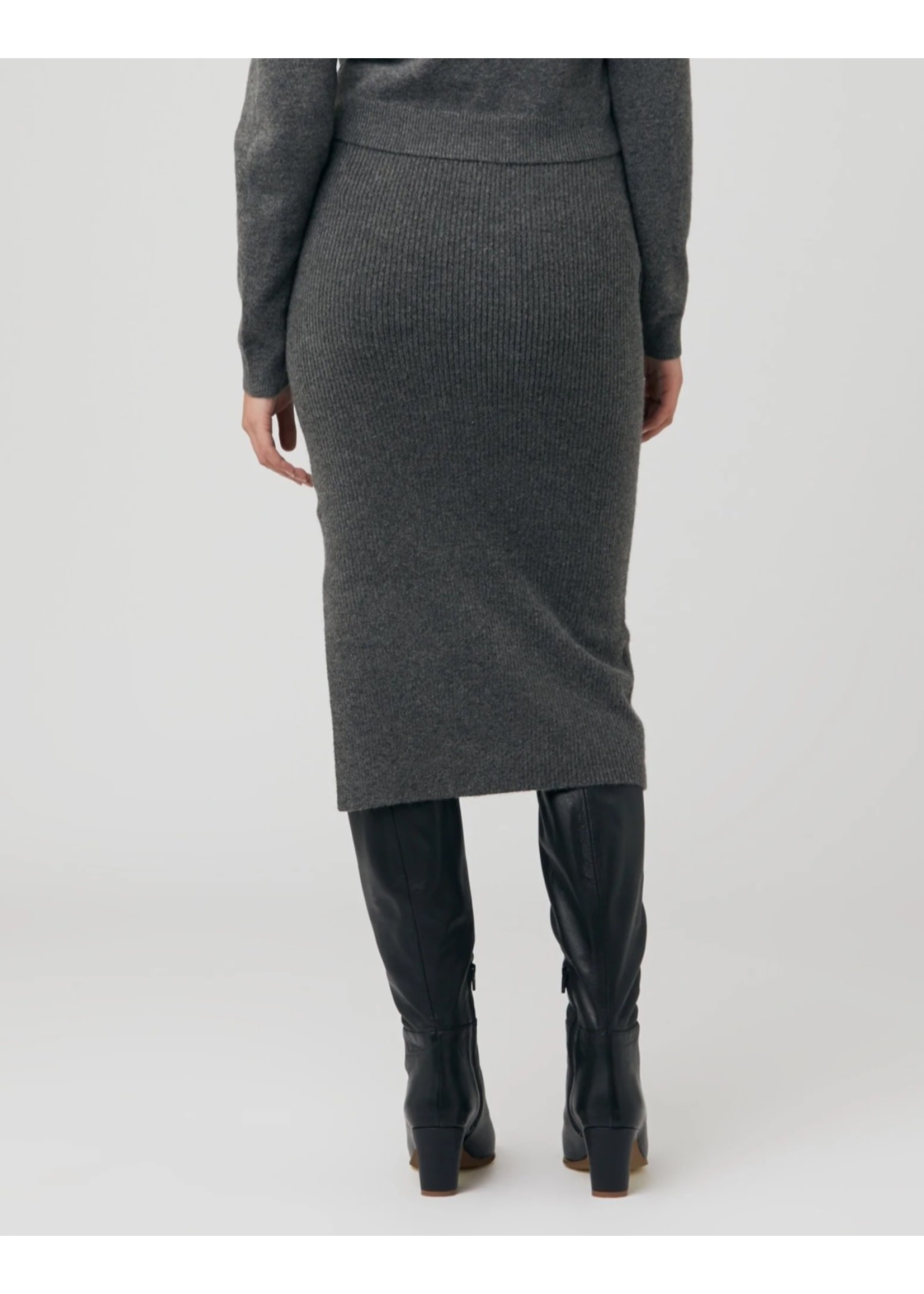 Ripe Maternity Ripe Maternity, Dani Knit Skirt || Charcoal Marle