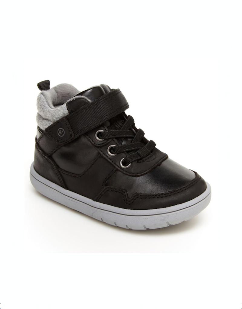 Stride Rite, Little Kids SRtech Ryker Boot in Black - Steveston Village ...