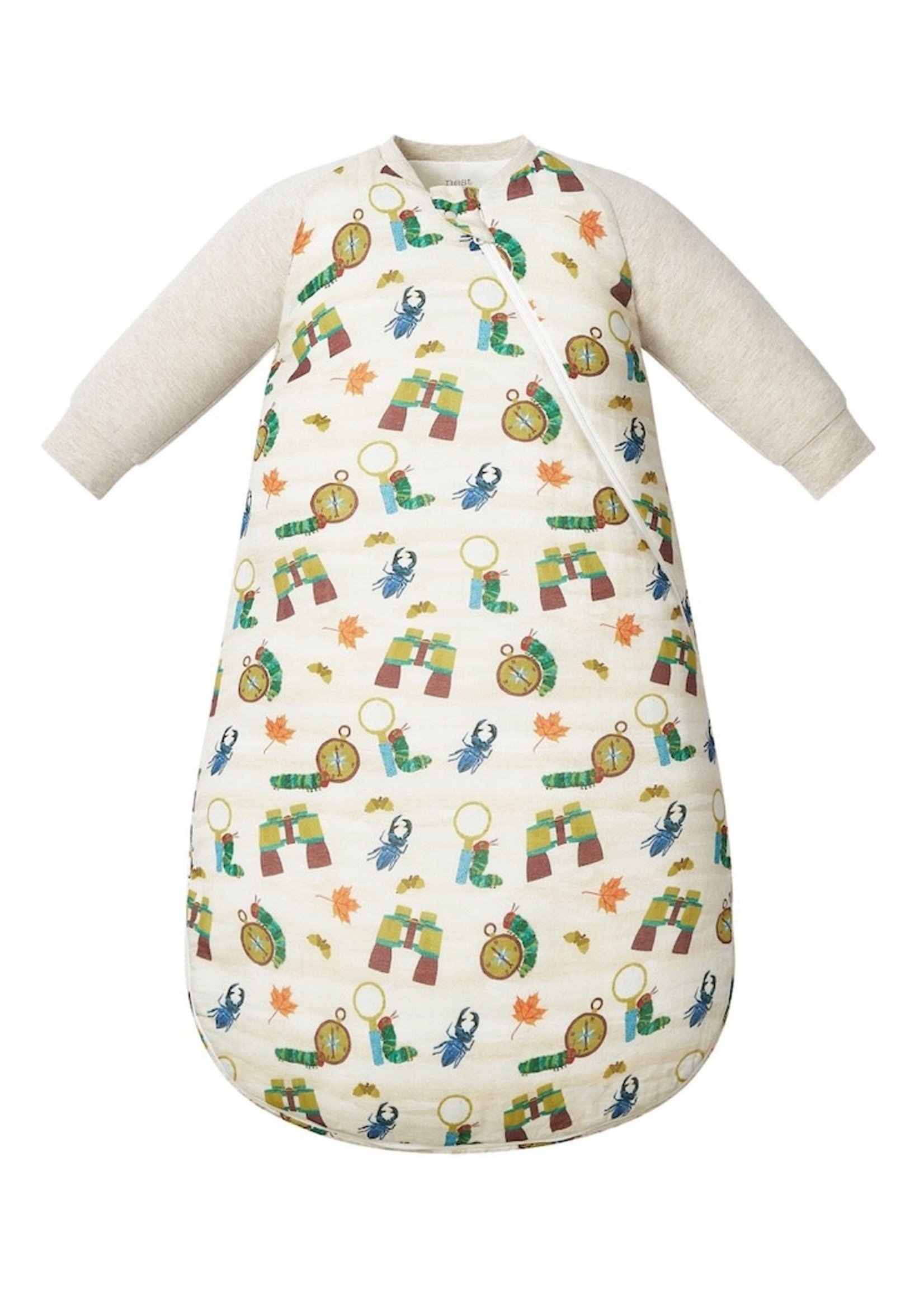 Nest Designs Nest Designs, Eric Carle Adventure Time Raglan Bamboo Cozy Sleep Bag 2.5 TOG