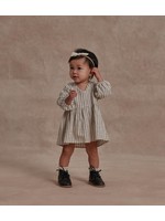 Rylee + Cru Rylee + Cru Kid,  V-Neck Babydoll Dress || Micro Stripe