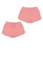 Mayoral Mayoral, Peony Pink Chenille Knit Shorts
