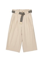 Mayoral Mayoral,  Cropped Pants with Belt || Almond