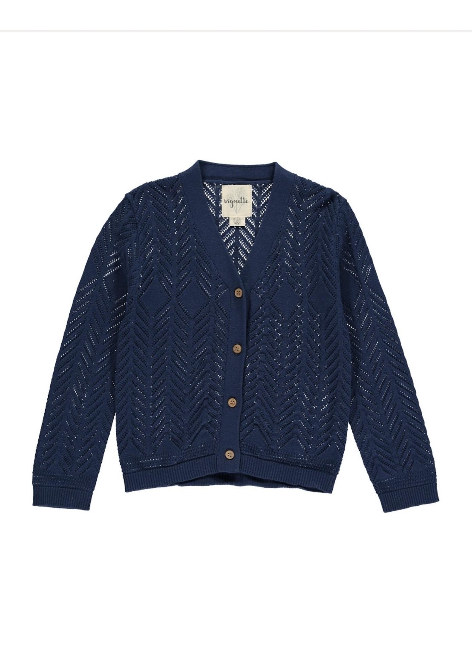 Vignette Vignette, Kenzie Cardigan || Navy