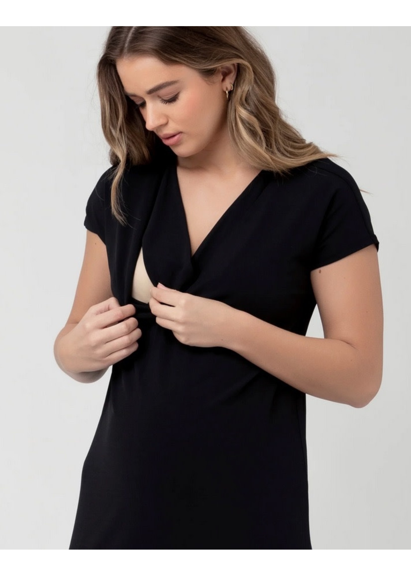 Ripe Maternity Ripe Maternity, Misha Nursing Dress || Black