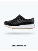 Native Shoes Native Shoes, Robbie Sugarlite™ Child in Jiffy Black/ Shell White/ Mash Speckle Rubber