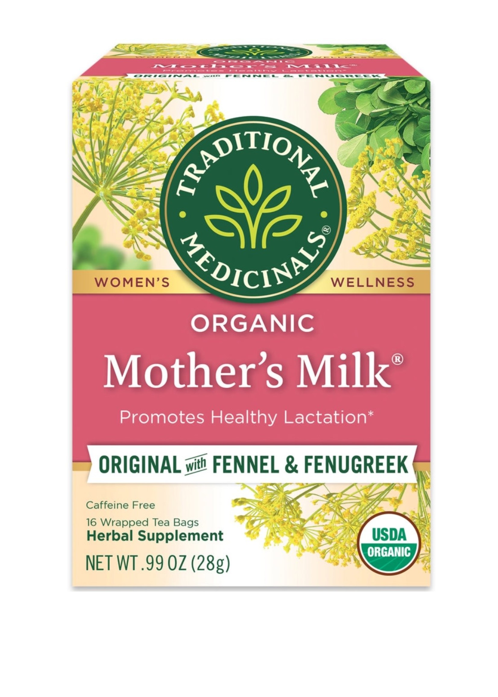 Tradtional Medicinals Traditional Medicinals, Mother's Milk® Tea, 16 tea bags
