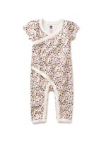 Tea Collection Tea Collection, Himalayan Floral Flutter Wrap Neck Baby Romper