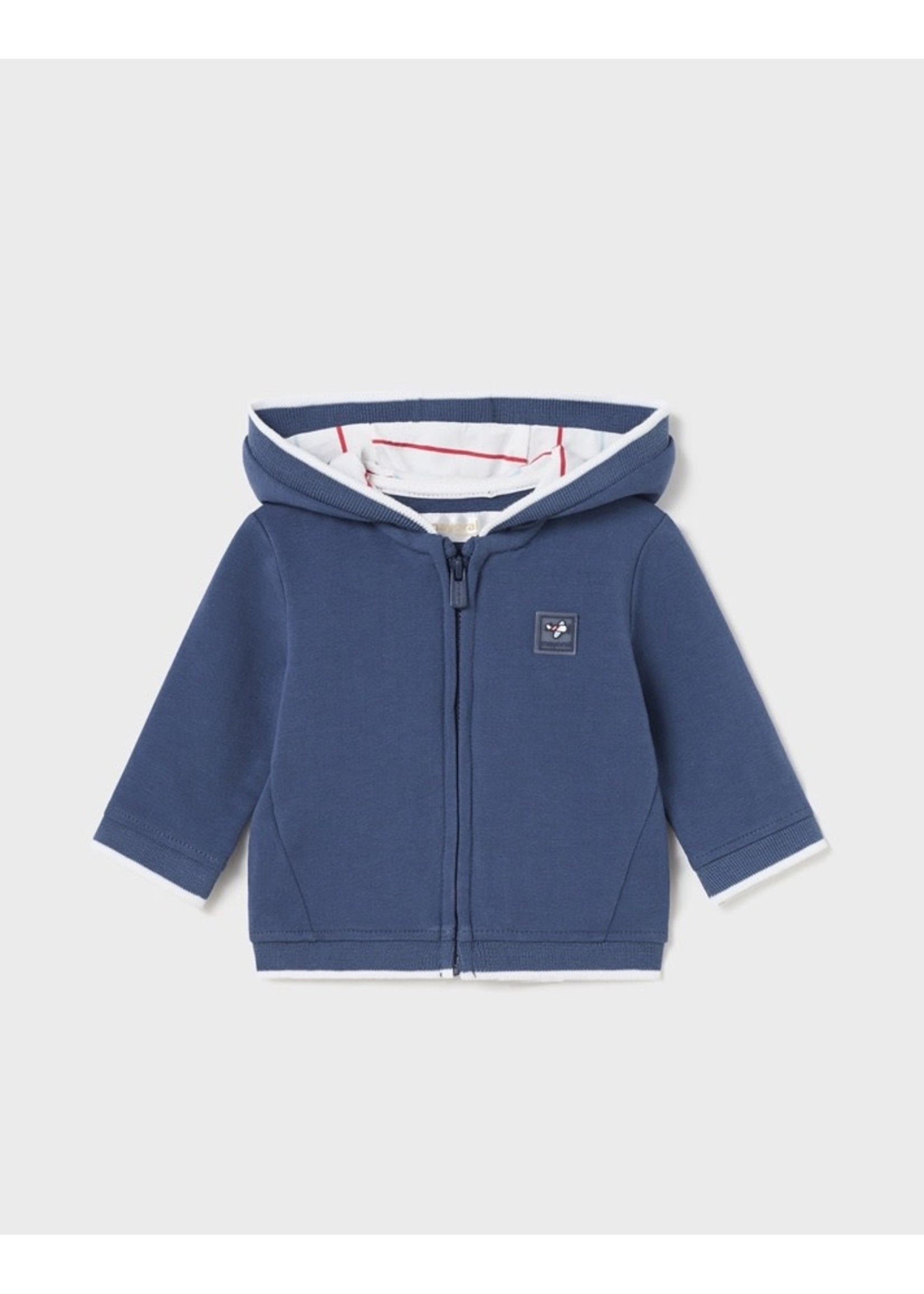 Mayoral Mayoral, Zip-Up Sweatshirt Sustainable Cotton || Indigo