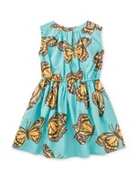 Tea Collection Tea Collection, Monarch Migration Sleeveless Skirted Dress