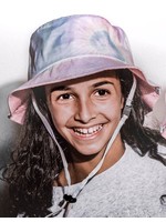 Headster Kids Headster Kids, Tie Dye Pink Bucket Hat