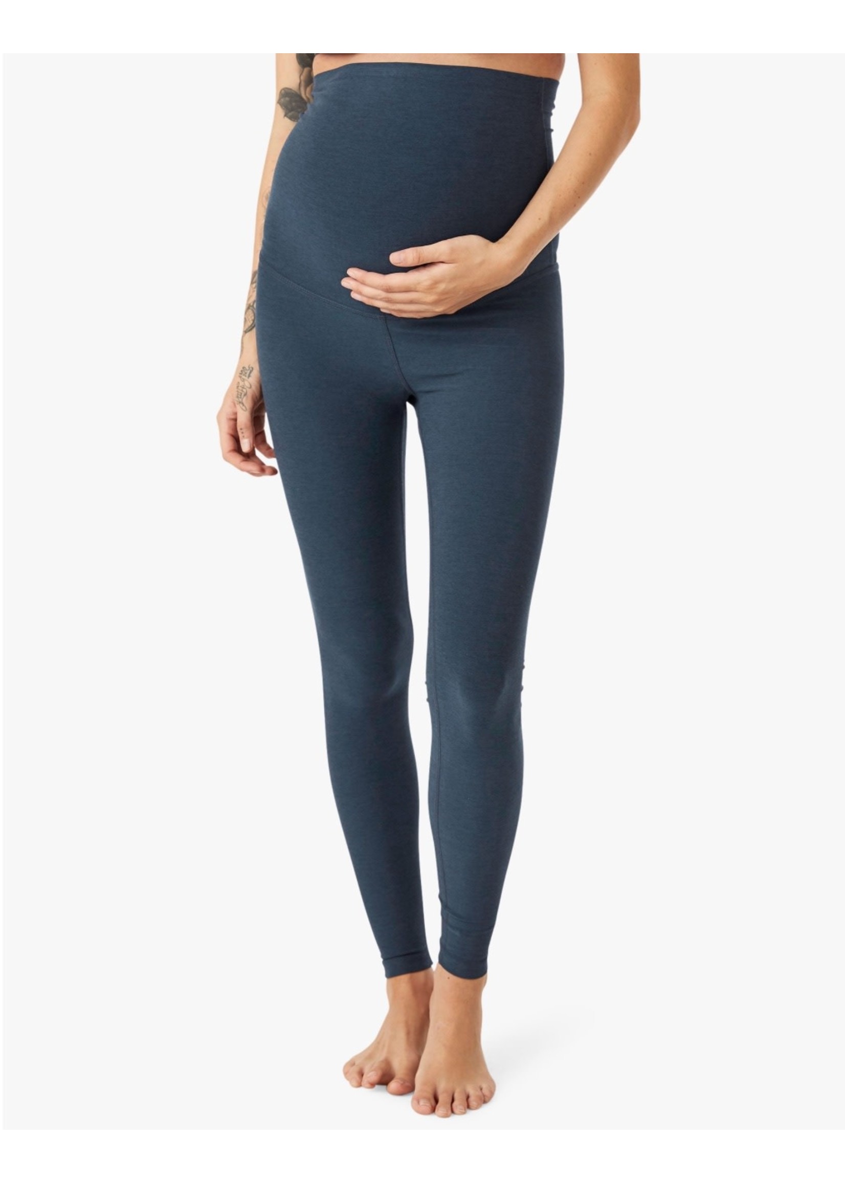 Beyond Yoga Beyond Yoga, Spacedye Love the Bump Midi Maternity Legging || Nocturnal Navy