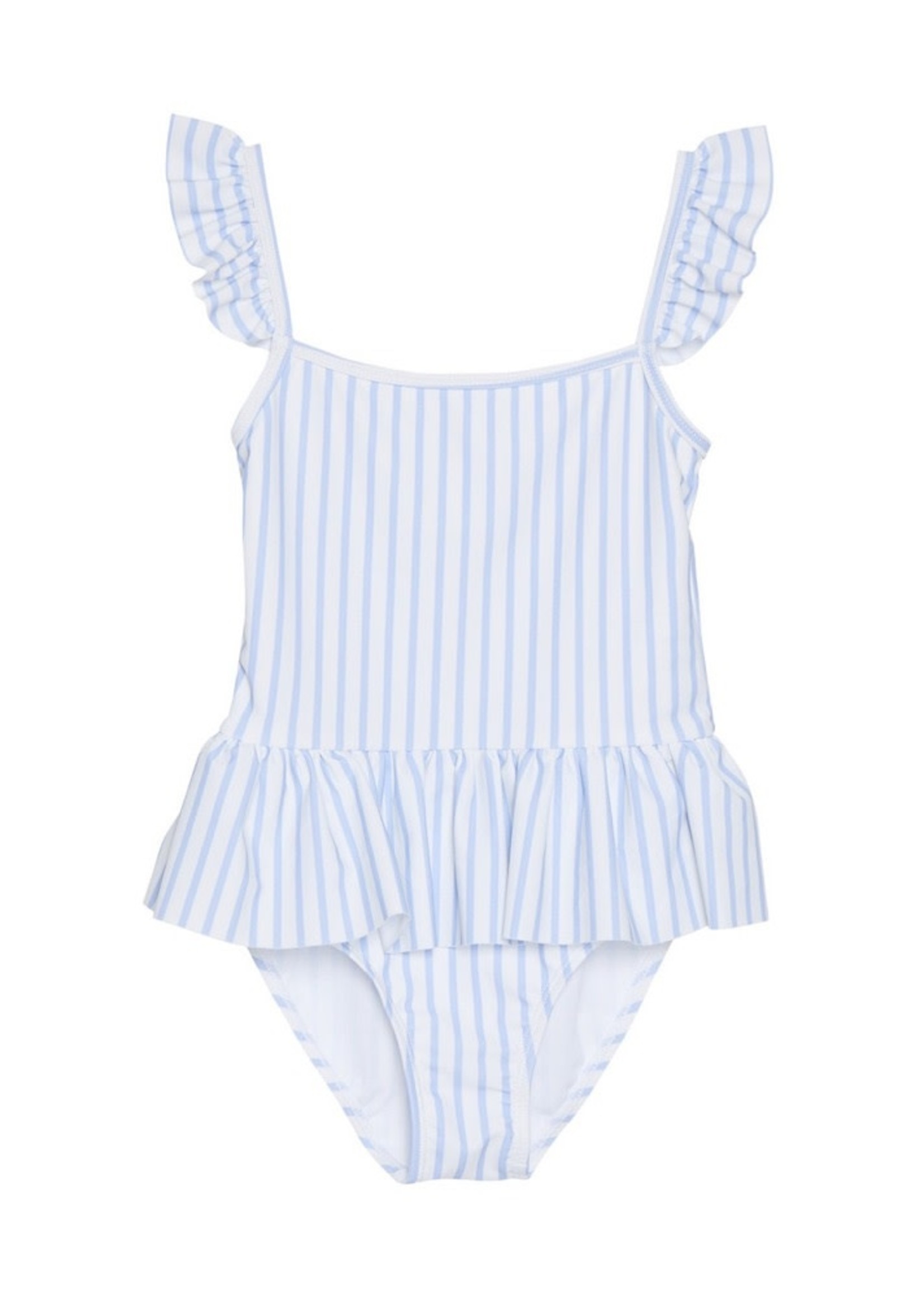Creamie Creamie, Stripe Swimsuit || Xenon Blue
