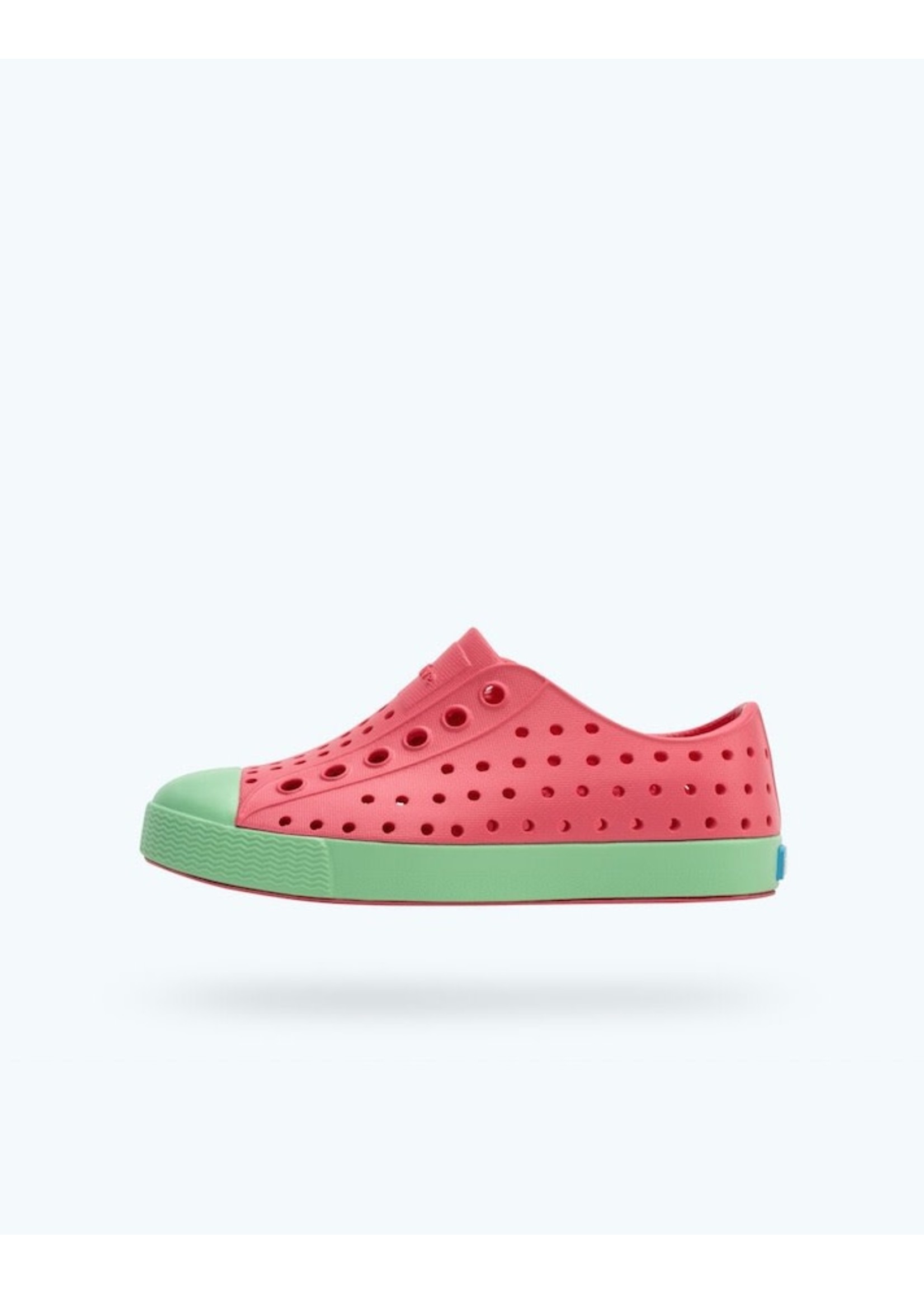 Native Shoes Native Shoes, Jefferson Youth / Junior || Dazzle Pink/ Candy Green