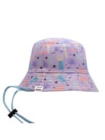 Headster Kids Headster Kids, Jungle Fever Bucket Hat || Ultraviolet