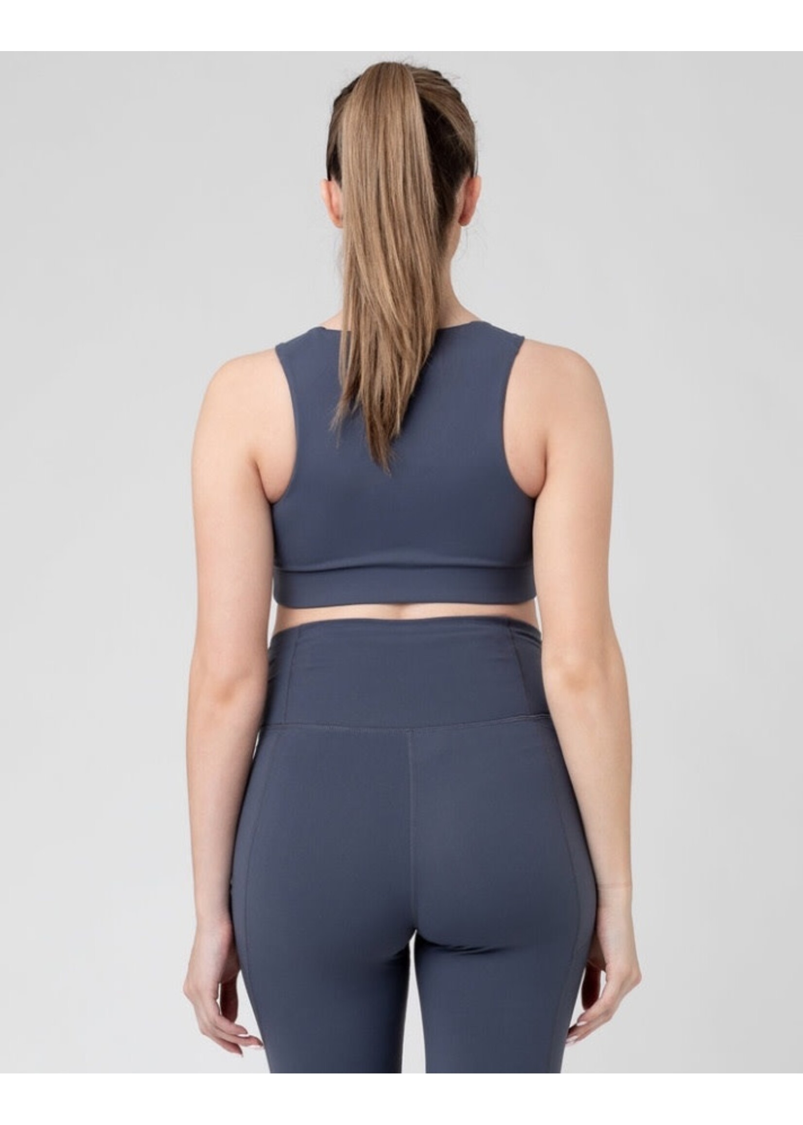 Ripe Maternity Ripe Maternity, Tempo Crop Top || Blue Steel