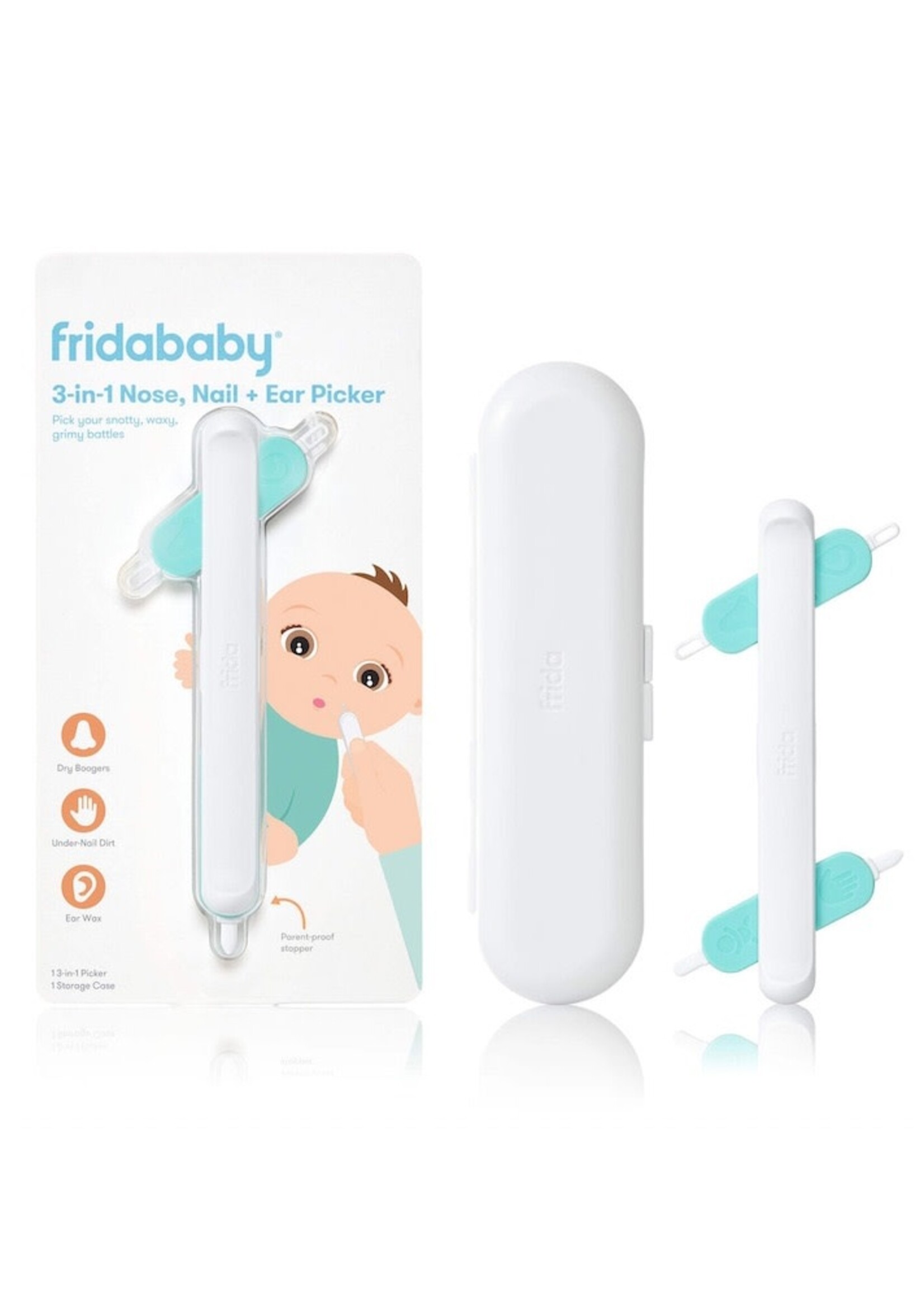 Fridababy Fridababy, 3-in-1 Nose Nail + Ear Picker