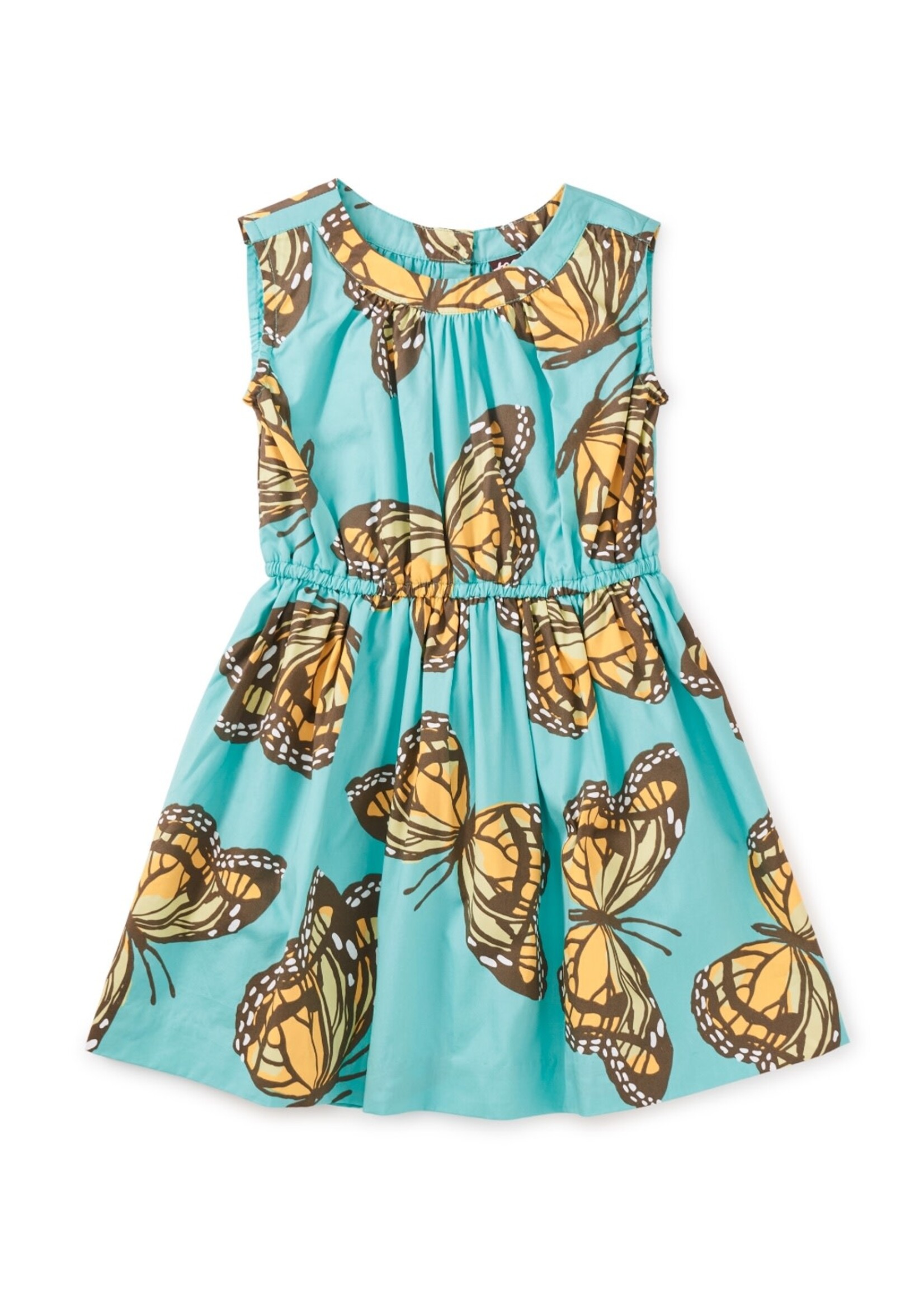 Tea Collection Tea Collection, Monarch Migration Sleeveless Skirted Dress