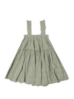 Rylee + Cru Rylee + Cru Kid, Cicily Dress || Grapevine Embroidery