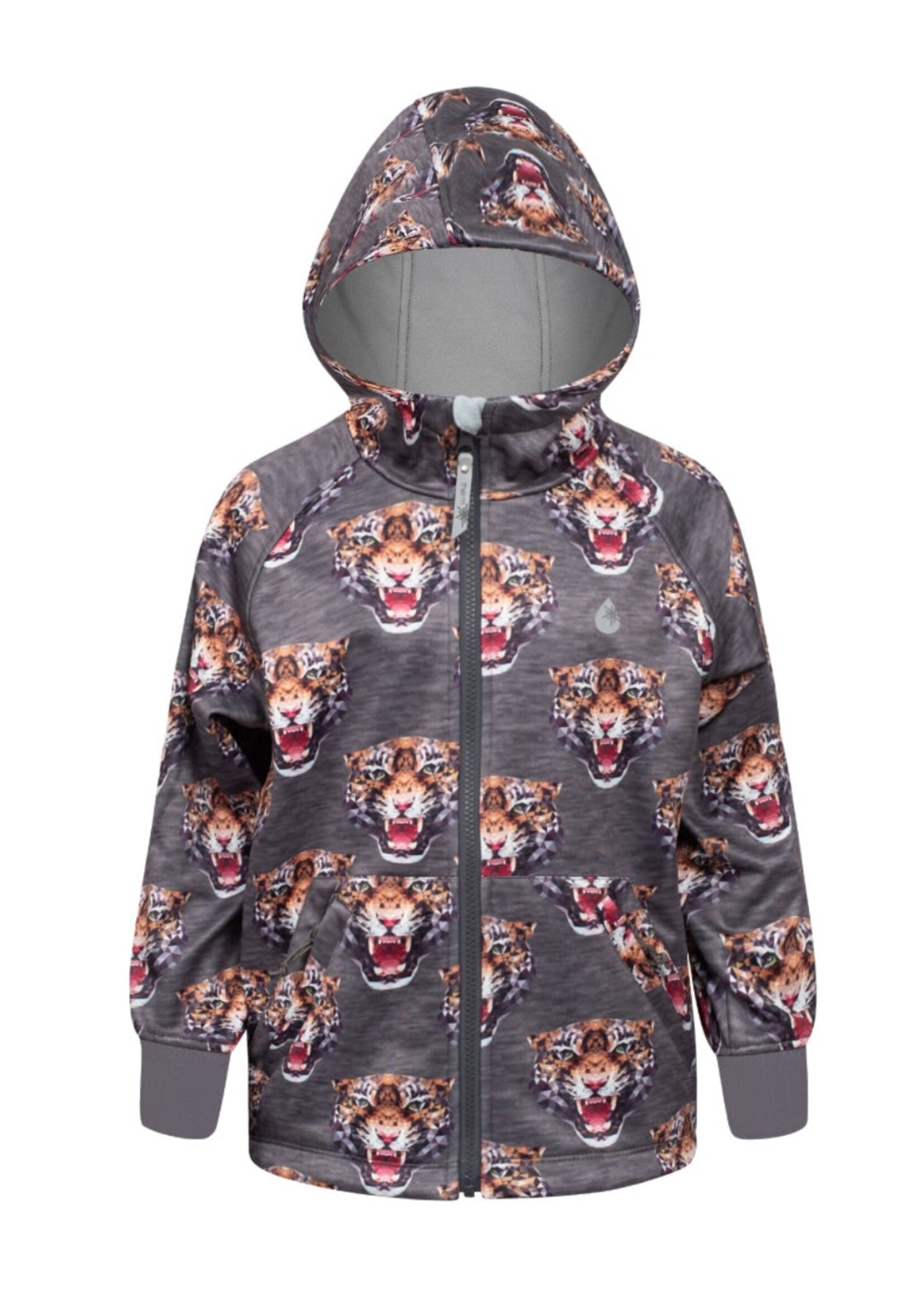 Therm Therm Kids, All-Weather Hoodie Waterproof Windproof Eco || Tiger