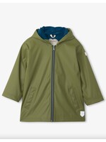 Hatley Hatley,  Zip Up Splash Jacket || Forest Green