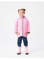 Hatley Hatley,  Zip Up Splash Jacket || Pink