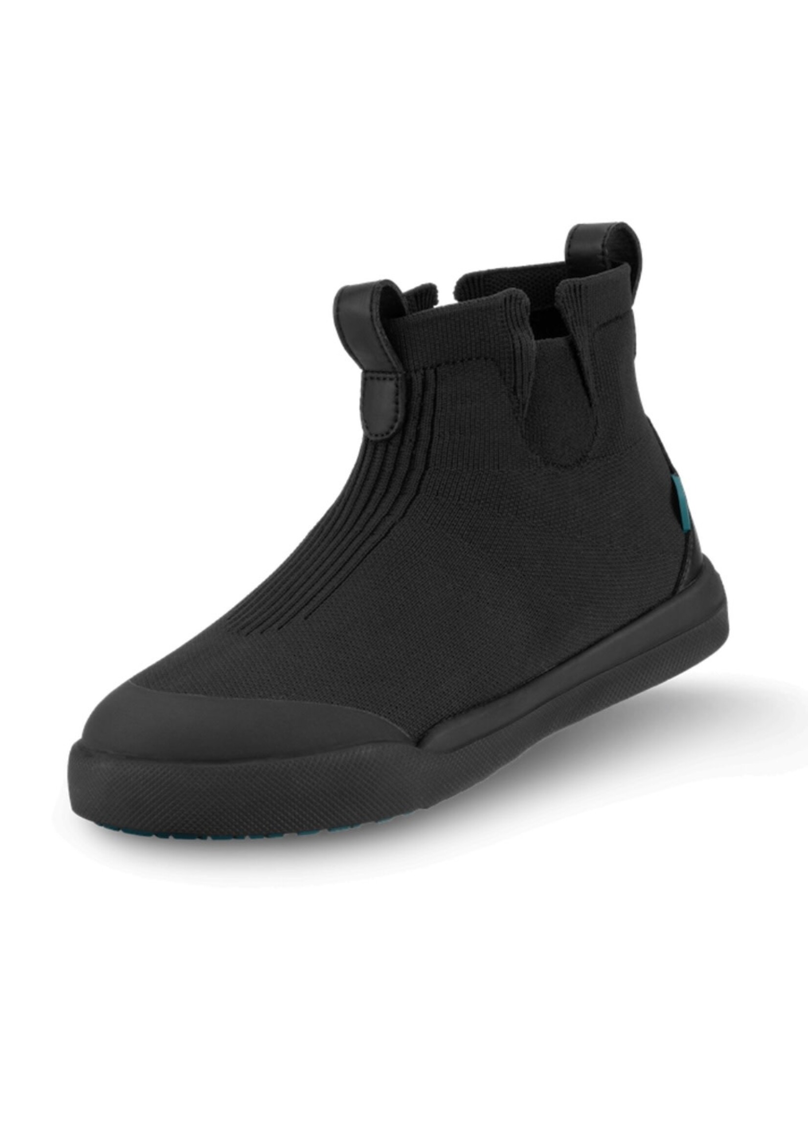 Vessi Vessi, Kids Chelsea Waterproof Boot || Asphalt Black On Black