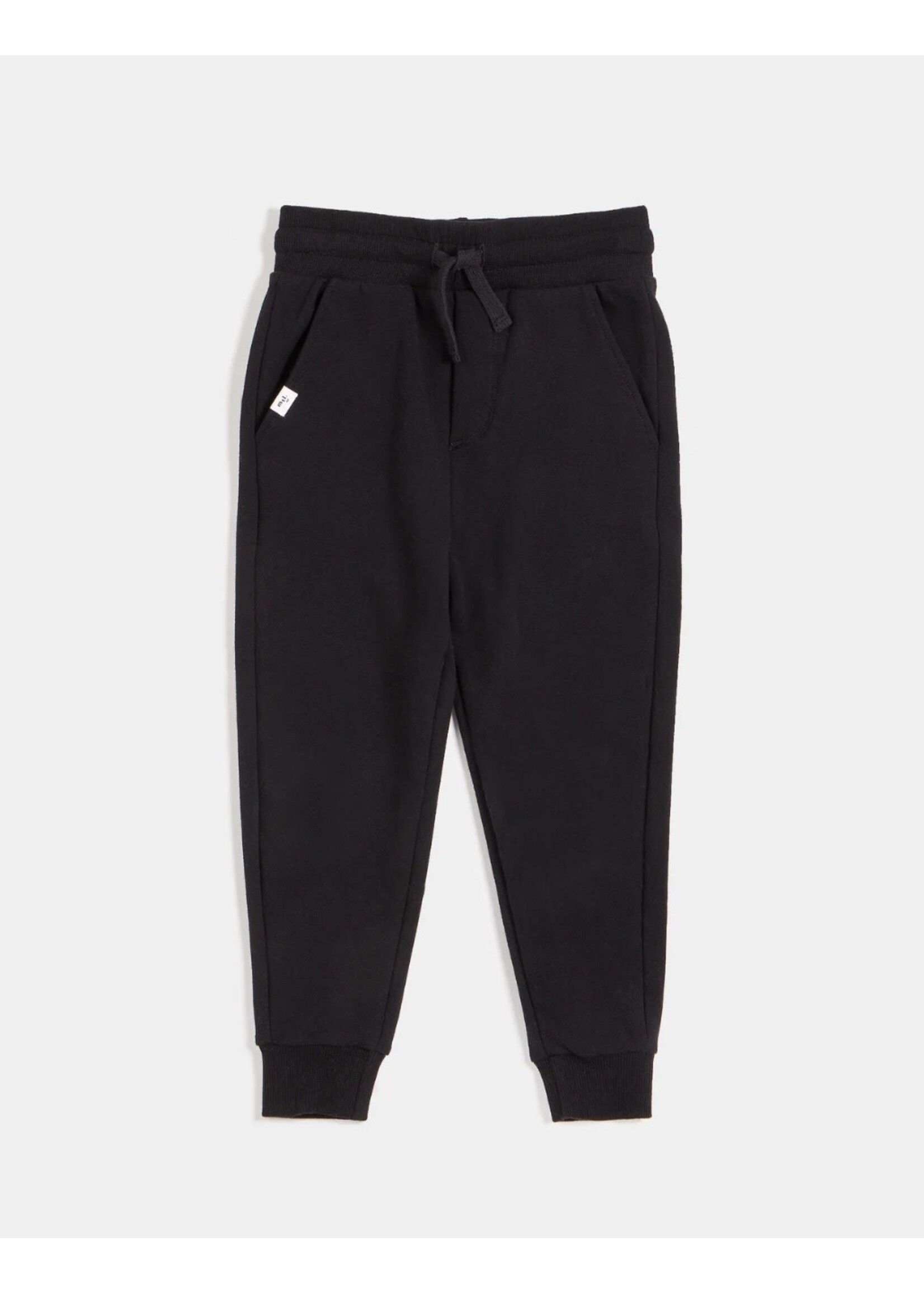 Miles the Label Miles The Label, Miles Basic Jogger || Pure Black