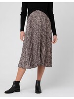 Ripe Maternity Ripe Maternity, Florence Pleat Skirt || Black / Dusty Pink