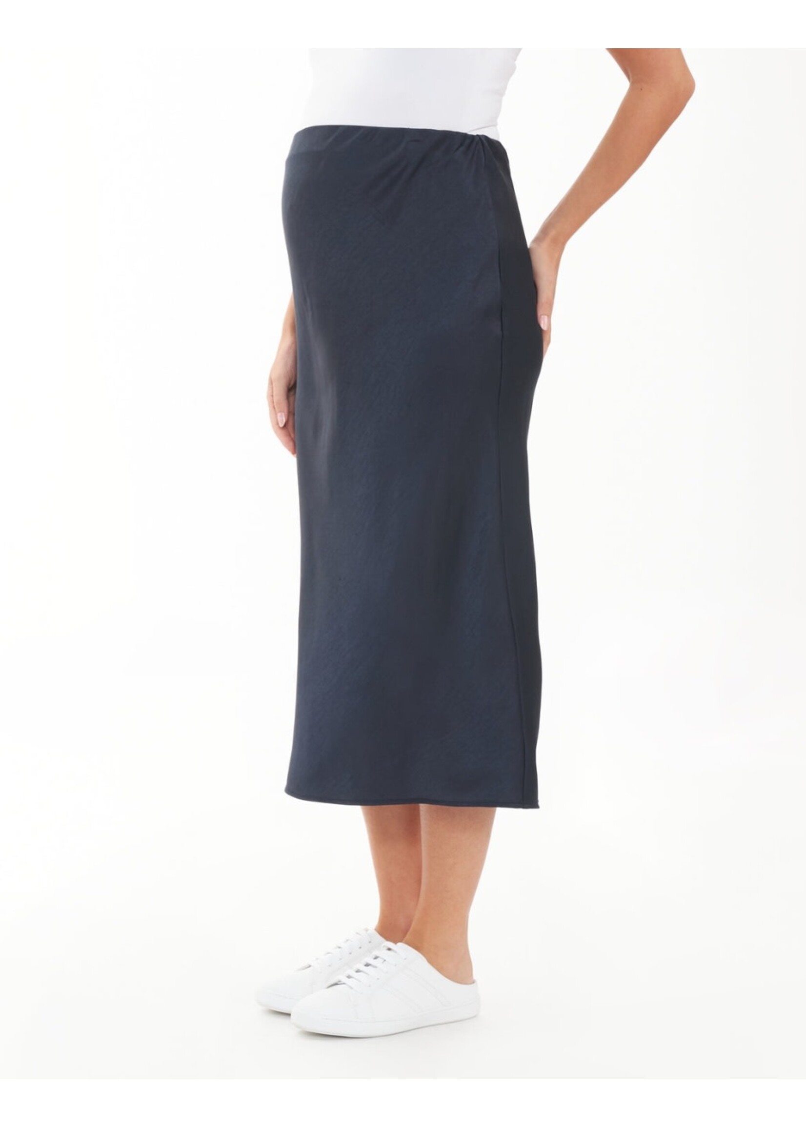 Ripe Maternity Ripe Maternity, Lexie Satin Skirt || Navy