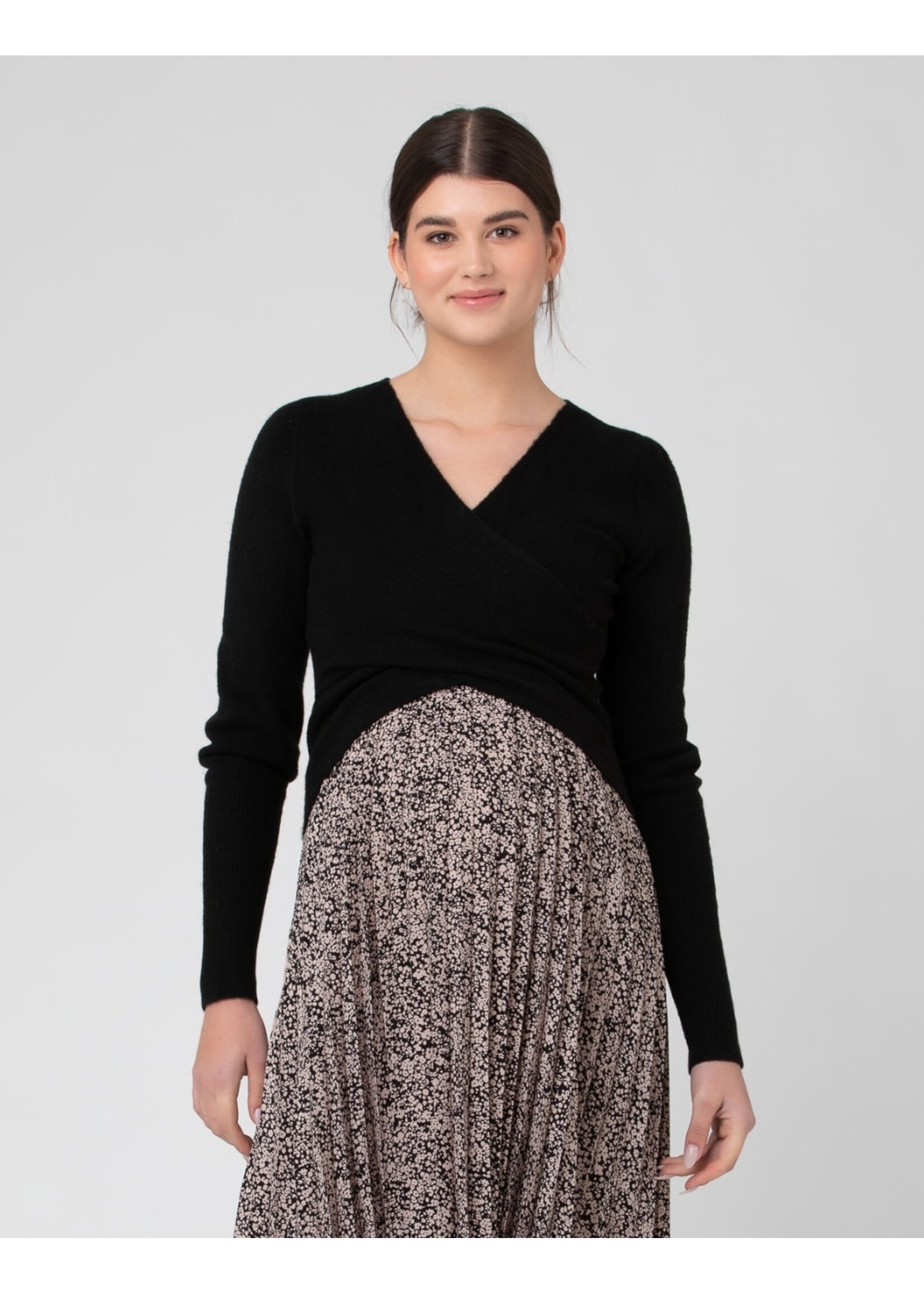 Ripe Maternity Ripe Maternity, Willa Nursing Knit || Black