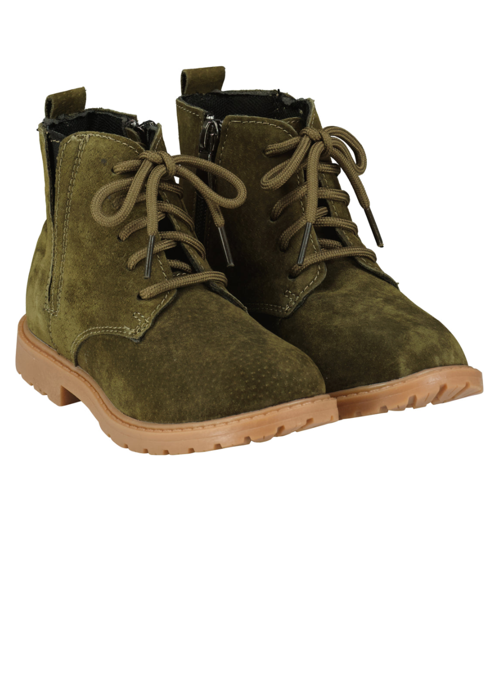 Me & Henry Me & Henry, RUMBLE Suede Boots || Fern Green